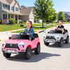 Ride on Car 24V 4WD Licensed LEXUS GX550 Electric Vehicle with Remote for Boys Girls Aged 3+-Pink
