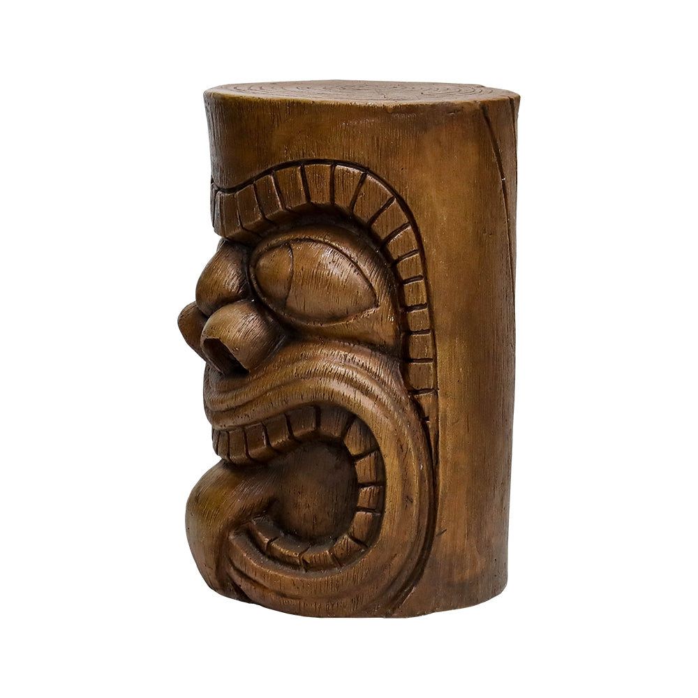 Concrete Garden Stool Tiki Kanaloa Seat 19 Inch