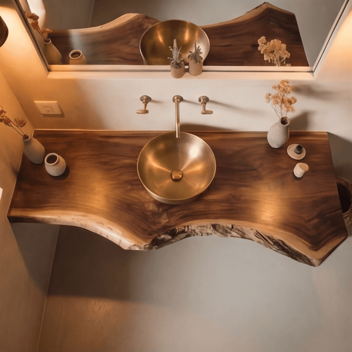 Riverbend Solid Wood Floating Bathroom Vanity