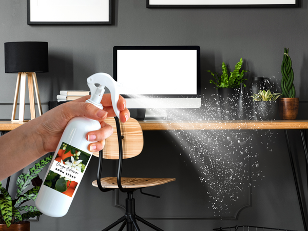 Citrus & Bright Room and linen Spray Collection – Uplifting Scents of Lemon, Grapefruit, Orange Blossom, and Bergamot 4oz