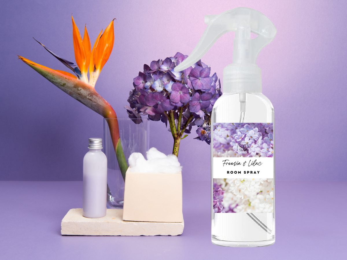Floral & Feminine Room & Linen Spray – Trigger Spray | Soft Botanicals