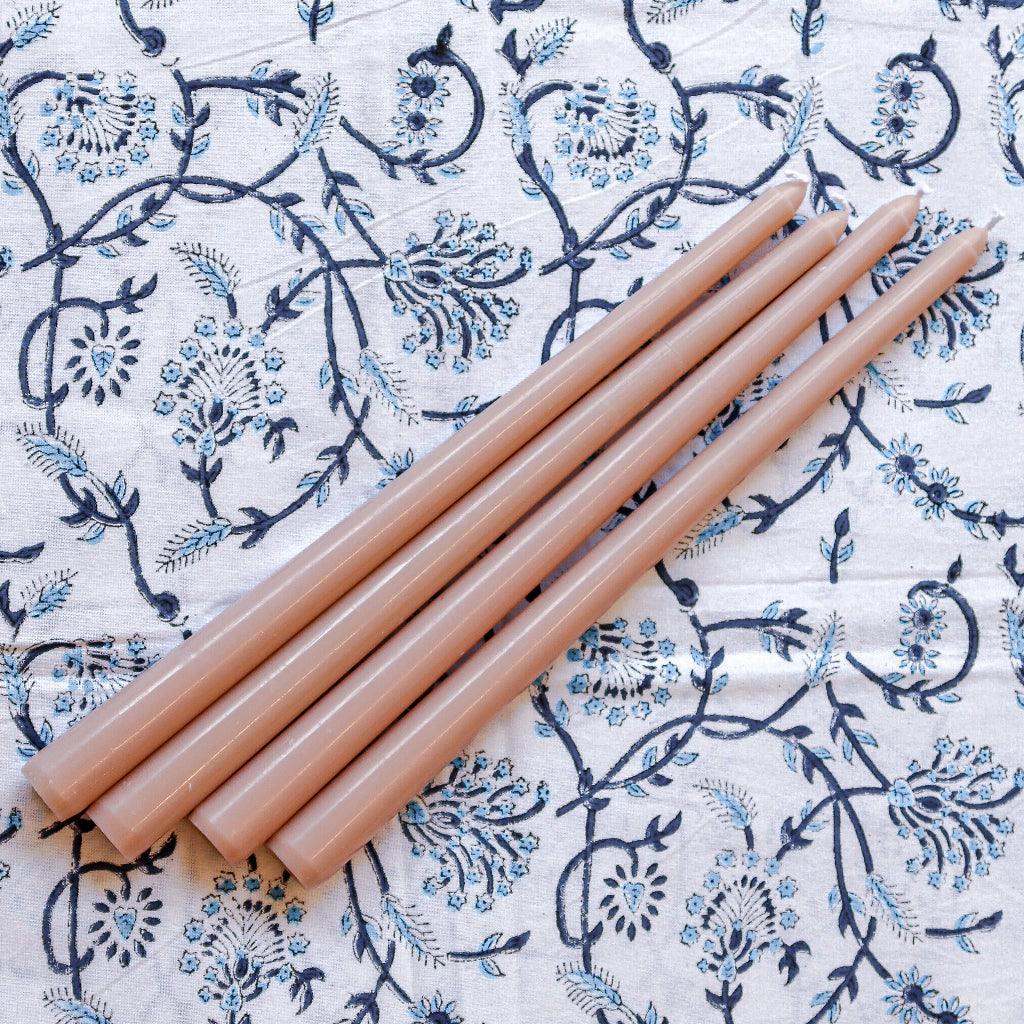 Rose Glow Extra Tall Taper Candles – Case of 96