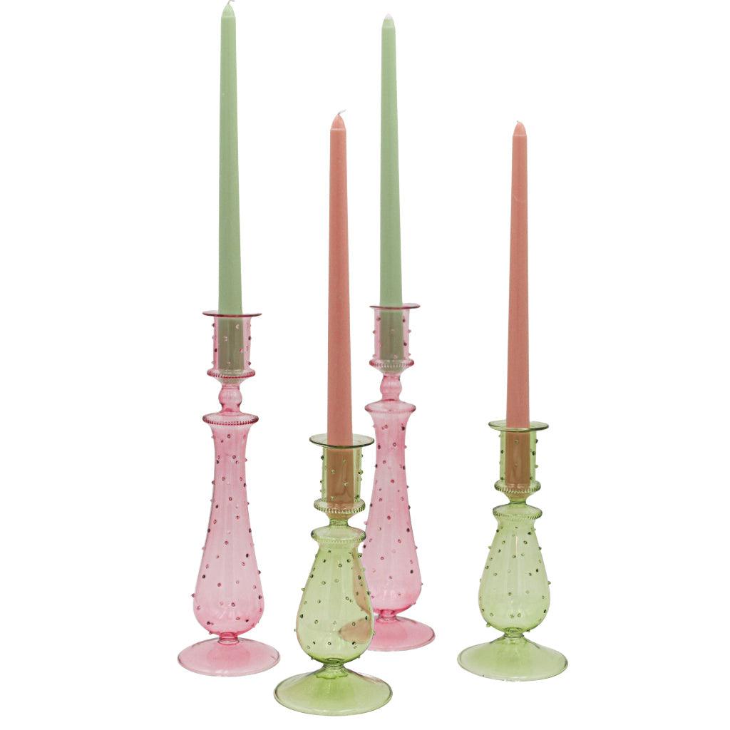 Rose Glow Extra Tall Taper Candles – Case of 96
