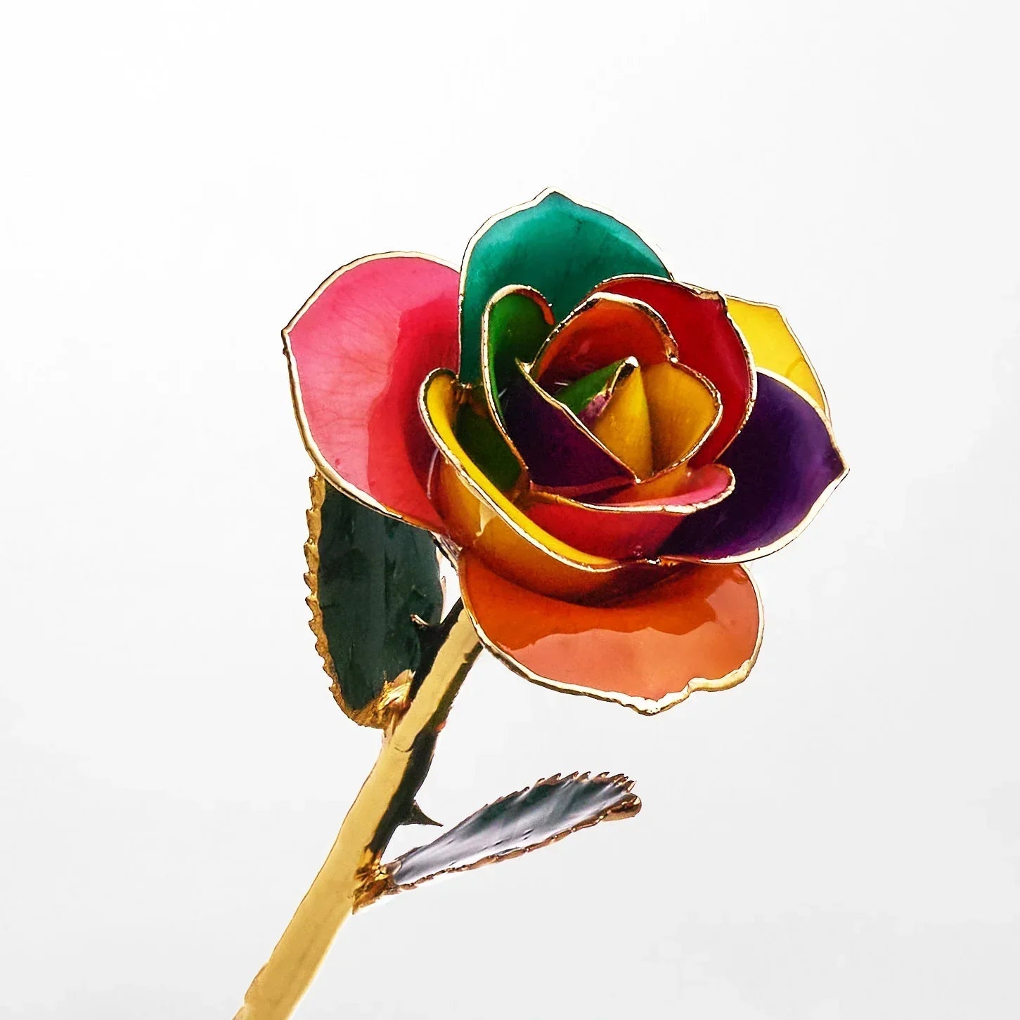 Gold Dipped Rose 11.5