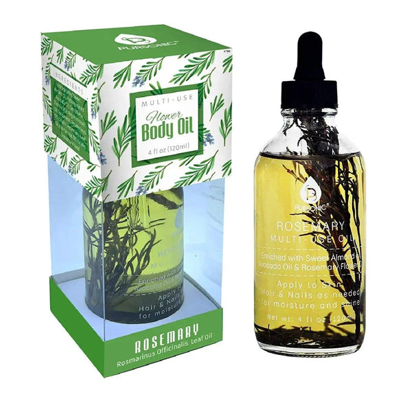 Rosemary Flower Multi Use Body Oils 4 Oz - Gifts for You 'n Me