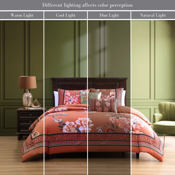 Bebejan Rossana 5 Piece Reversible Comforter Set