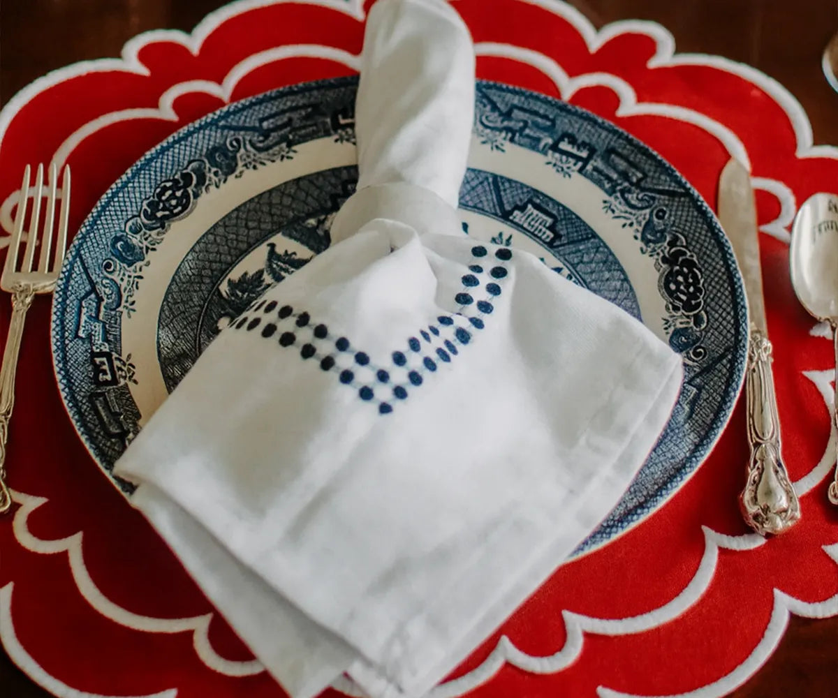 Cloth Placemats Round Set of 4
