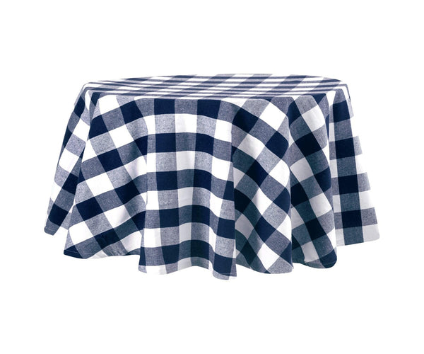 Round Tablecloth - Buffalo Plaid Table cloths