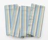 Blue Striped Cotton Napkins
