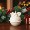 Round Bell Christmas Candle | Holiday Decor