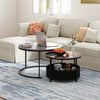 Round Coffee Table Set of 2 31.5