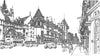 Royal Courts Etching