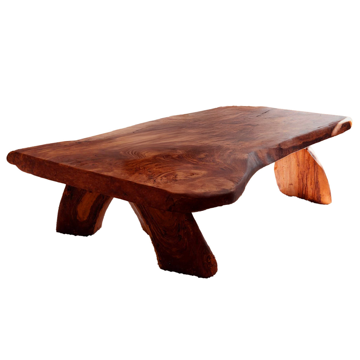 Rustic Live Edge Handcrafted Coffee Table