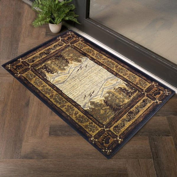 Rustic Nature Scene Area Rug - Gifts for You 'n Me