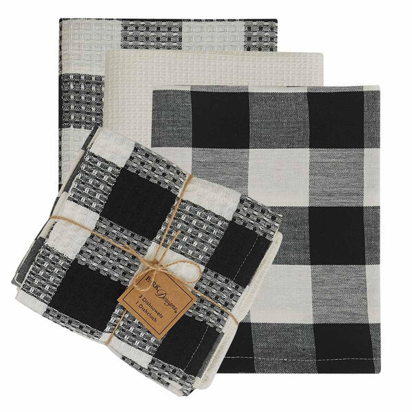 Rustic Squares Dishtowel Set - Gifts for You 'n Me