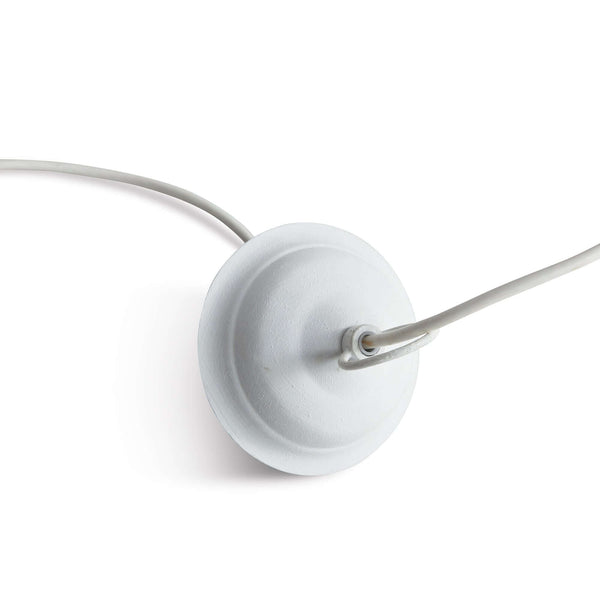 Rustic White Pendant Light for Farmhouse Kitchens