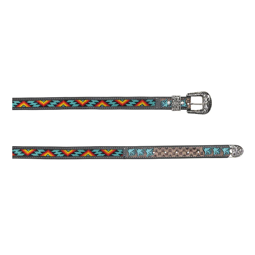 Mesa Moon Mirage Hand-tooled Women's Belt