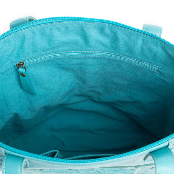 Steerhallow Canyon Shoulder Bag in Turquoise