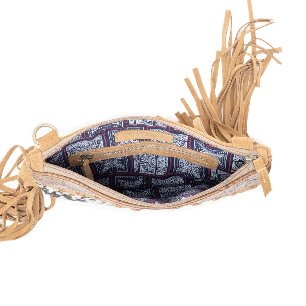 Timber Trail leather Bag in Burnished Bronze & Soft Porcelain