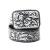 Desert Silver Moon Women's Belt In Black