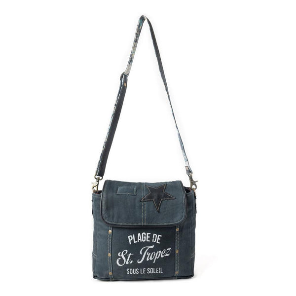 St. Tropez Explorer Shoulder Bag in Indigo