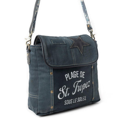 St. Tropez Explorer Shoulder Bag in Indigo