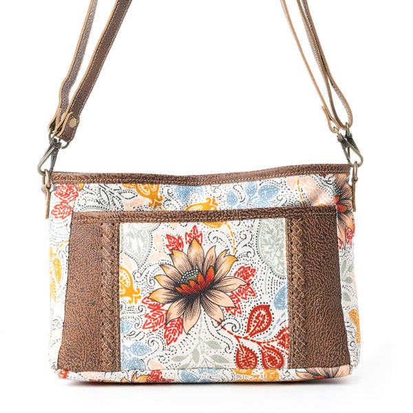 MesaTrail Dahlia Crossbody Bag in Wild Floral Print
