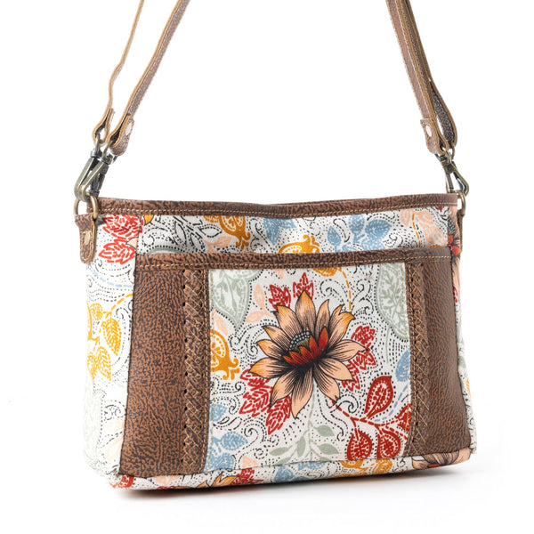 MesaTrail Dahlia Crossbody Bag in Wild Floral Print