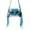 Stonedrop Ridge Crossbody Bag In  Teal