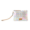 Pastel Fiesta Pouch in Candy White