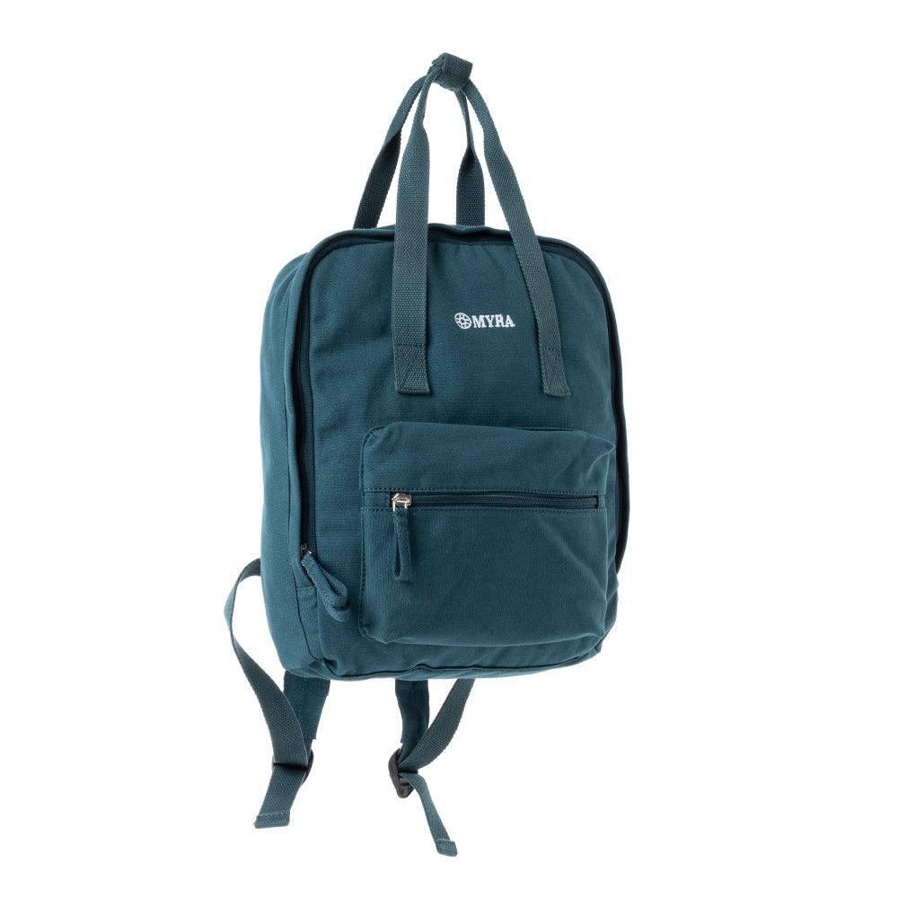 Pioneer Trek Canvas Backpack Bag in Blue