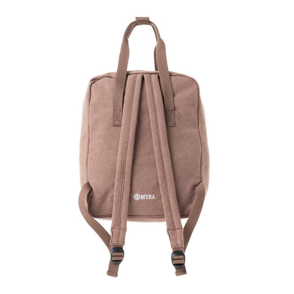 Pioneer Trek Canvas Backpack Bag in Brown