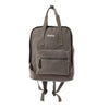 Pioneer Trek Canvas Backpack Bag in Grey