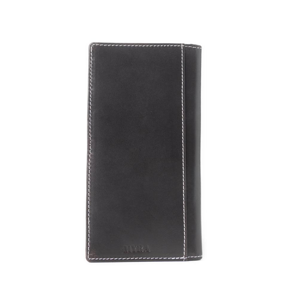 Blacksmith’s Mark Leather Wallet in Onyx Black