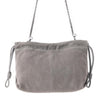Wanderlust Suede Shoulder Bag in Moon Ash