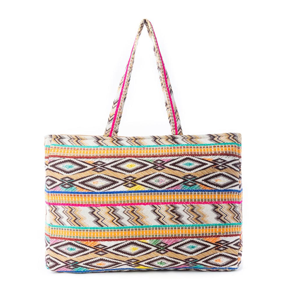 Myra Heritage Sol Weekender Bag in Sunset Orange