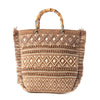 Myra Mesa Pioneer Hand Embroidered Tote Bag in Amber Grain