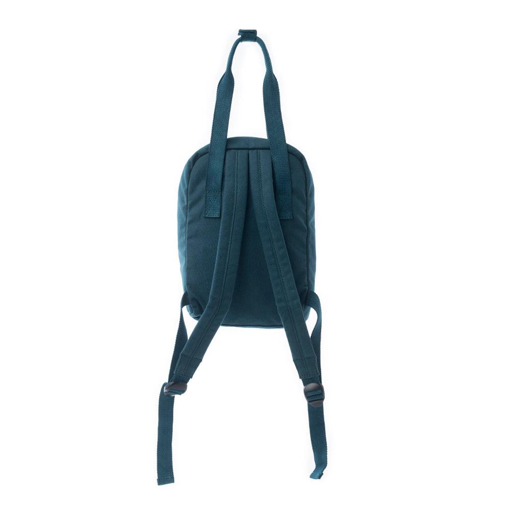 Myra Summit Blue Cotton Backpack in Marine Blue