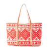Myra Crimson Caravan Weekender Bag in Festival Red