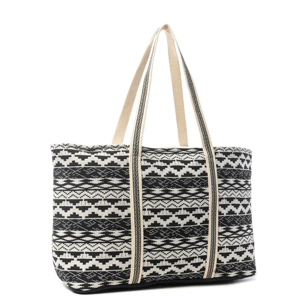 Myra Nocturne Mesa Weekender Bag in Midnight Ivory