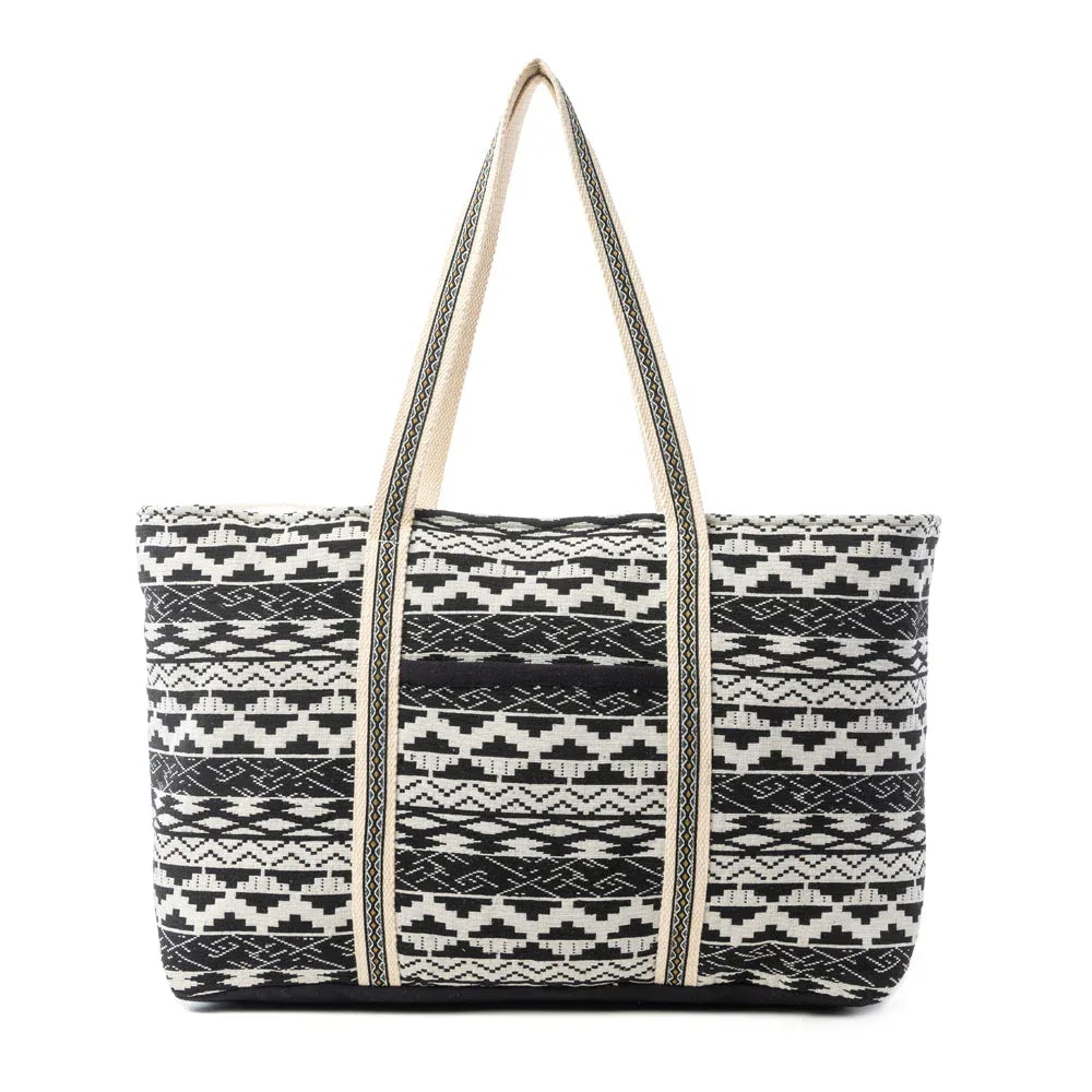 Myra Nocturne Mesa Weekender Bag in Midnight Ivory