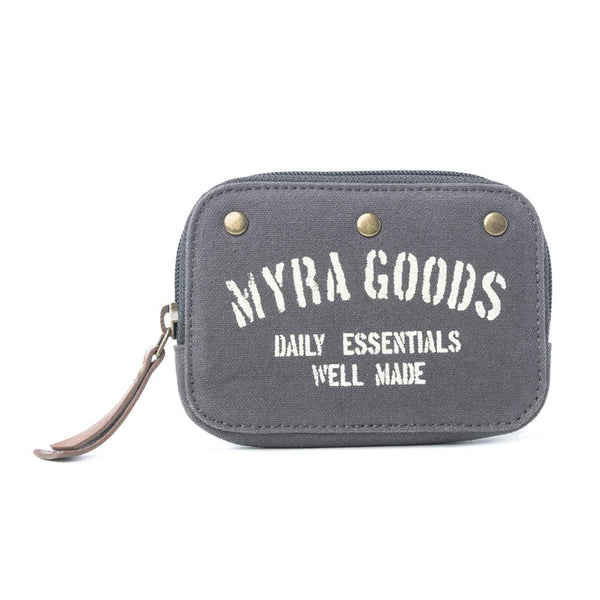 Myra Goods Raven Night Wallet in Smoky Ash