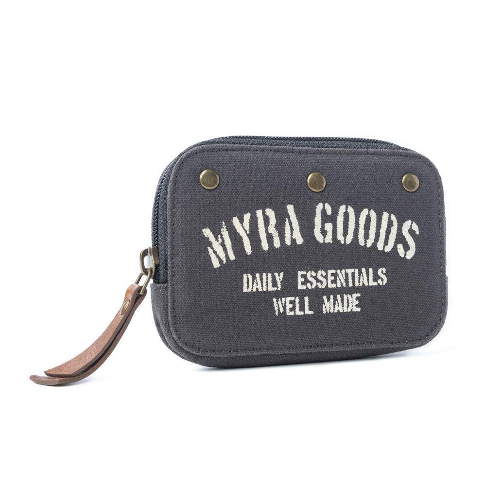 Myra Goods Raven Night Wallet in Smoky Ash
