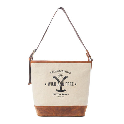 Yellowstone Ivory Dominion Shoulder Bag
