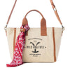 Yellowstone Echo Valley Ivory Crossbody Bag with Scarf