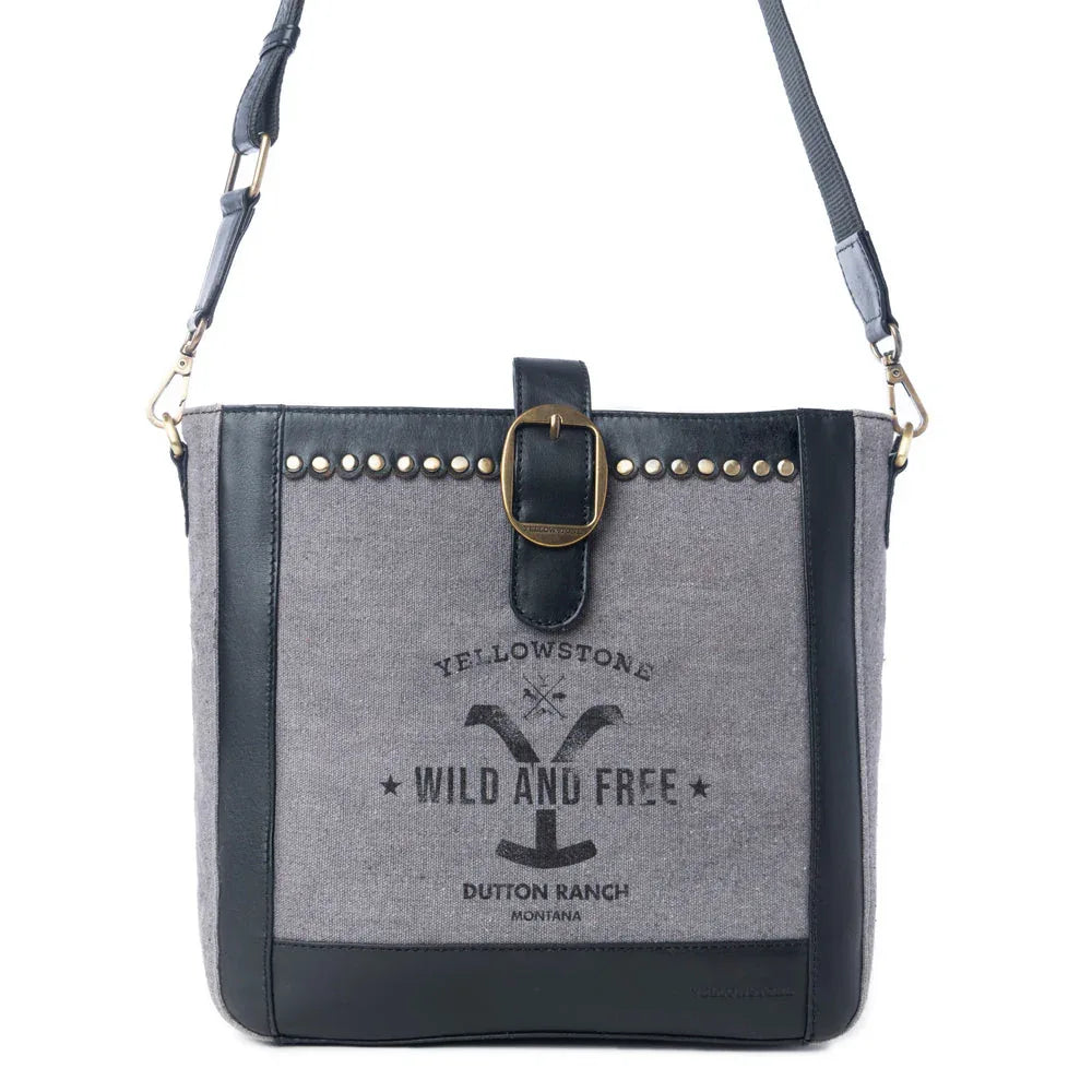 Yellowstone Lone Star Ash Satchel Bag