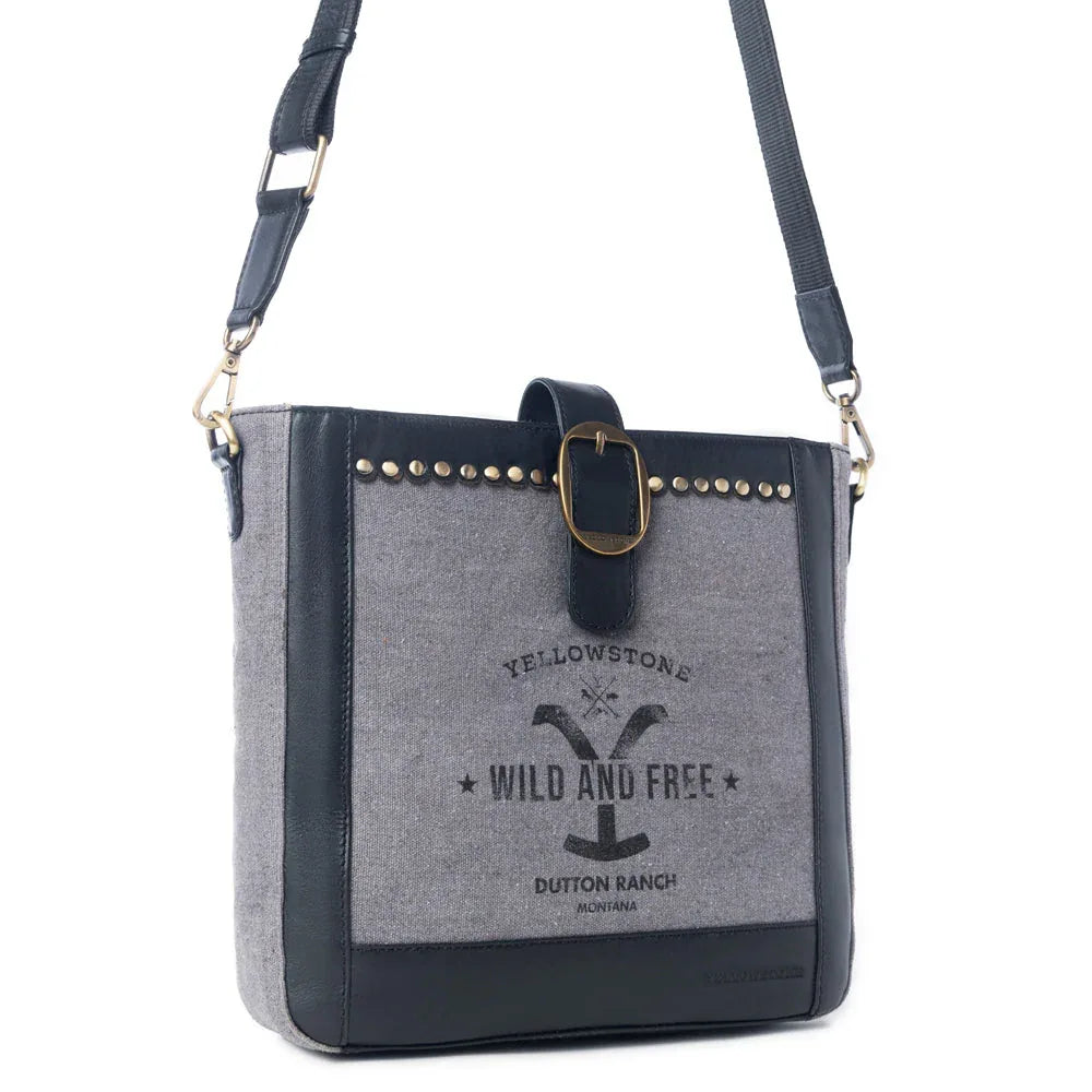 Yellowstone Lone Star Ash Satchel Bag