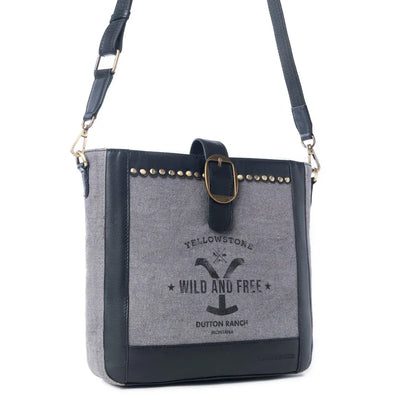 Yellowstone Lone Star Ash Satchel Bag
