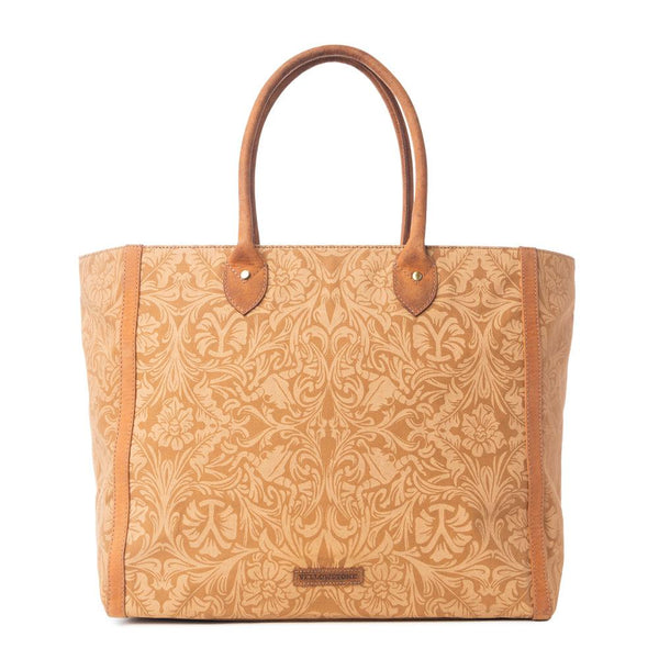 Yellowstone Chief Weekender Bag with Pockets in Amber
