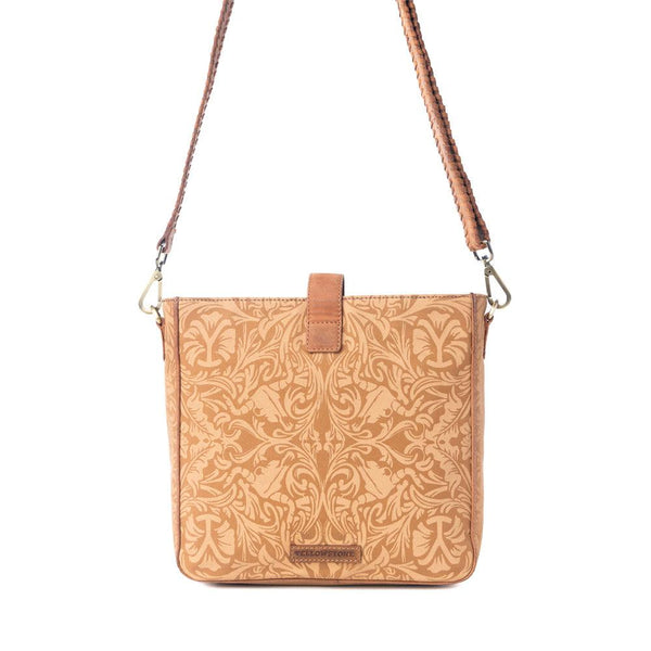 Yellowstone Montana Amber Buckle Sling Bag